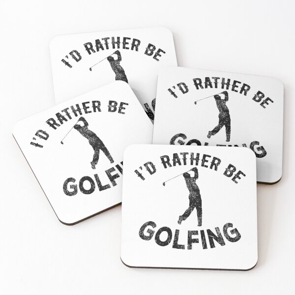 Item preview, I'd Rather Be Golfing | golf golfing golfer id rather be golfing sport sports club player designed and sold by Noahlaz.