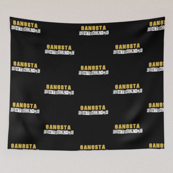 Item preview, Gangsta Germany, hip hop and rap, merchandise, gangsta rap designed and sold by ThommyBLN.