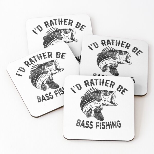 Item preview, I'd Rather Be Bass Fishing | fishing bass fish id rather be fishing bass fishing fisherman angler fly fishing fishing lover designed and sold by Noahlaz.