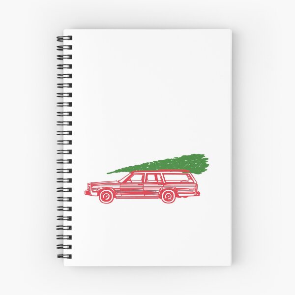 Item preview, Christmas Tree on Station Wagon Fun Christmas Gift Design designed and sold by reg5500.