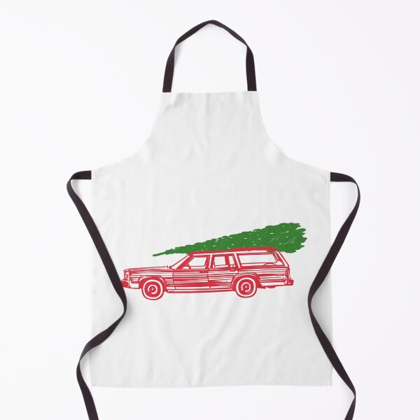 Item preview, Christmas Tree on Station Wagon Fun Christmas Gift Design designed and sold by reg5500.