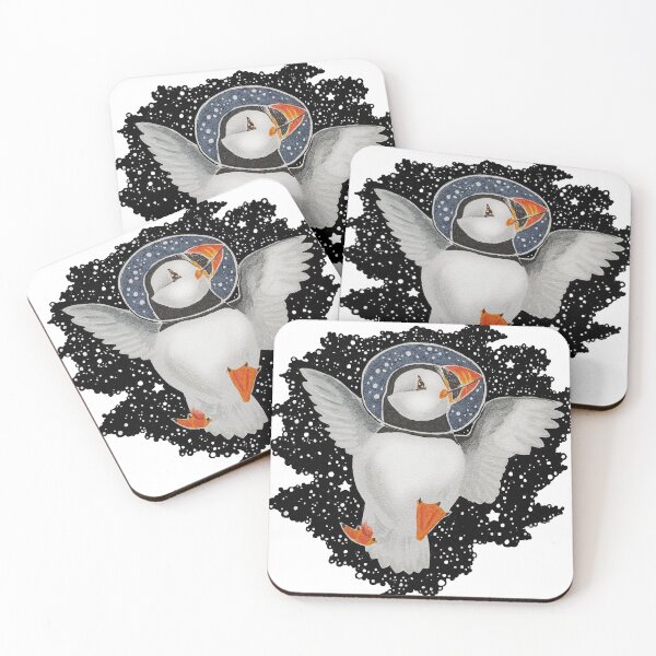 Item preview, Space Puffin designed and sold by notmanywords.