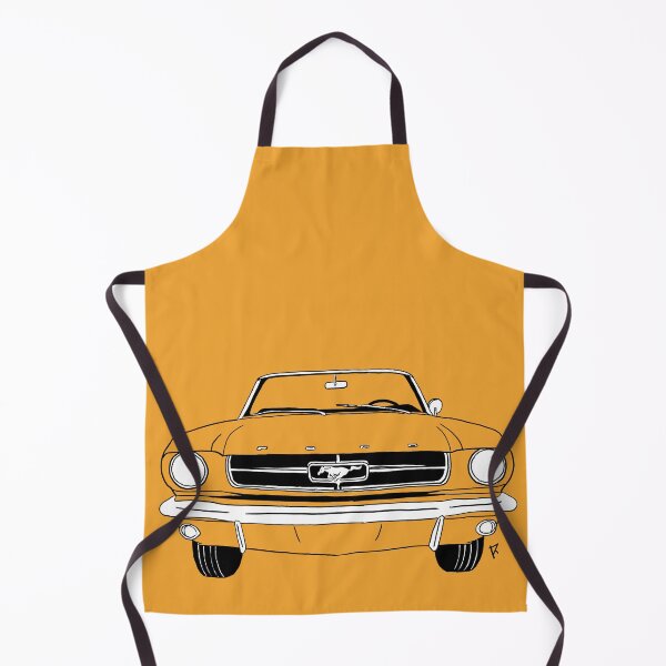 Item preview, Ford Mustang Gold Background designed and sold by Cardrawing-Art.