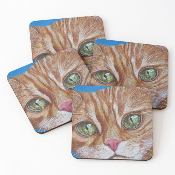 Item preview, Ginger Cat's Big Eyes designed and sold by Julie Matthews.