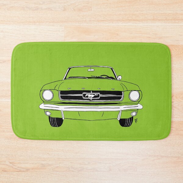 Item preview, Ford Mustang Green Background designed and sold by Cardrawing-Art.
