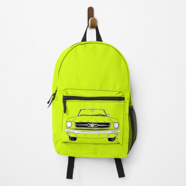 Item preview, Ford Mustang Neon Green Background designed and sold by Cardrawing-Art.