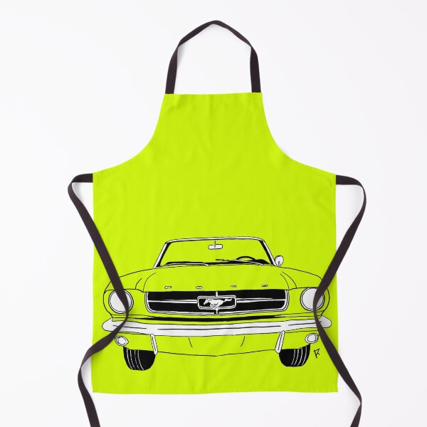 Item preview, Ford Mustang Neon Green Background designed and sold by Cardrawing-Art.
