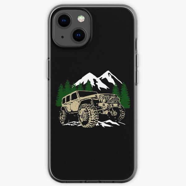 Montagne Jeep 4x4 Offroad Coque souple iPhone