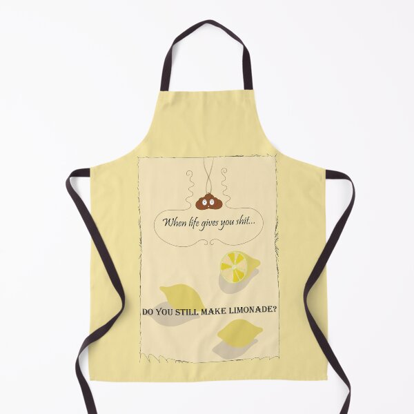 Item preview, When life gives you shit in yellow designed and sold by DannysReRemodel.
