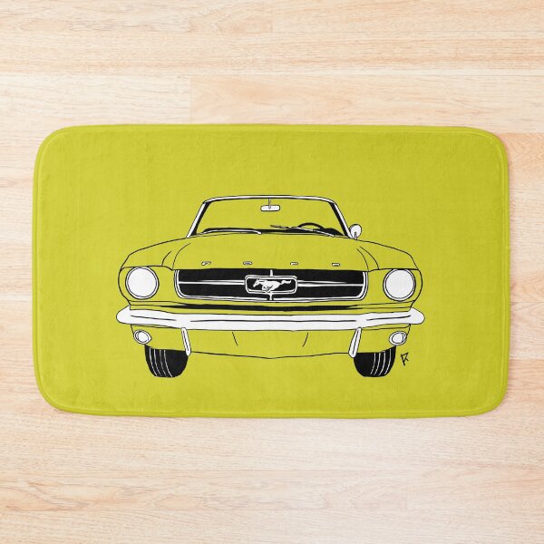 Item preview, Ford Mustang Olive Background designed and sold by Cardrawing-Art.