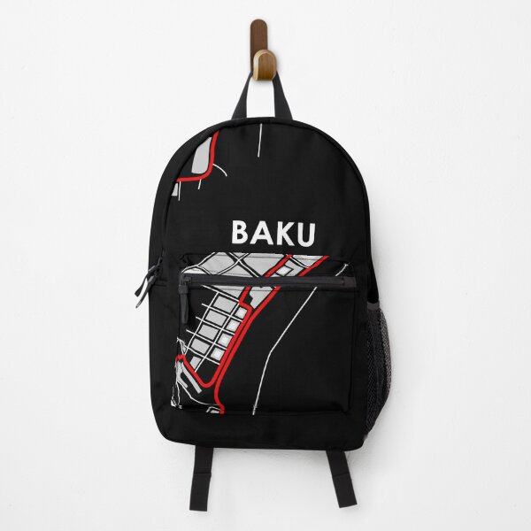 Item preview, BAKU - AZERBAIJAN TRACK MAP 2.0 RED designed and sold by andreanastasio.