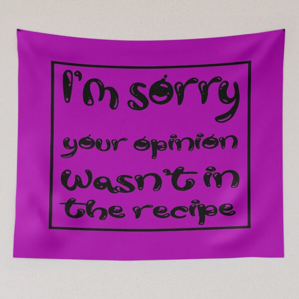 Item preview, cooking mama Gifts - Funny saying - I'm sorry your opinion wasn't in the recipe  designed and sold by AYACHI90.