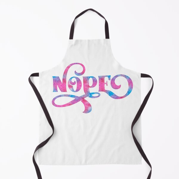 Item preview, Fancy Pants Watercolor Nope designed and sold by TheBearandBunny.