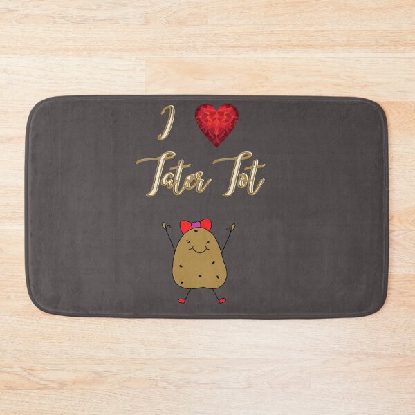 Item preview, I Love Tater Tot Funny Cute Potato designed and sold by Red-ElYoubi.