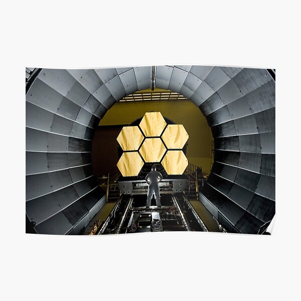 James b Space Telescope Posters Redbubble