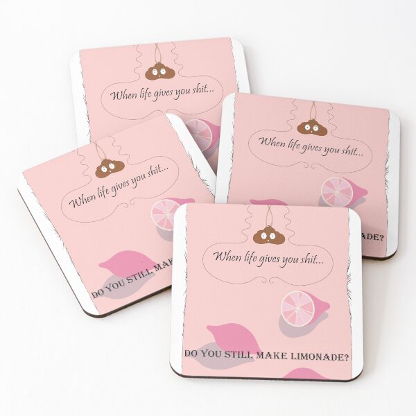 Item preview, When life gives you shit in pink designed and sold by DannysReRemodel.