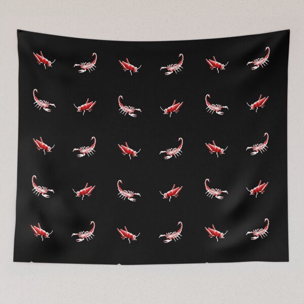 Item preview, Scorpion And Grasshopper - Red Design designed and sold by Timebird.