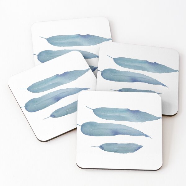 Item preview, Blue Gum Leaf  Watercolour designed and sold by Jenie Yolland.