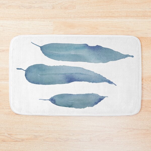 Item preview, Blue Gum Leaf  Watercolour designed and sold by Jenie Yolland.