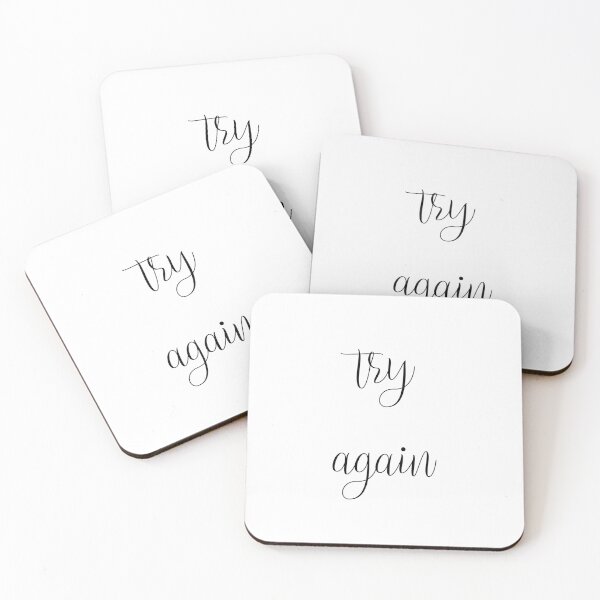 Item preview, Try Again designed and sold by 2411.