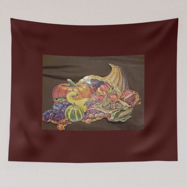 Item preview,  Vintage Autumn Cornucopia designed and sold by Victoria Lynne Blakeman Bordelon.