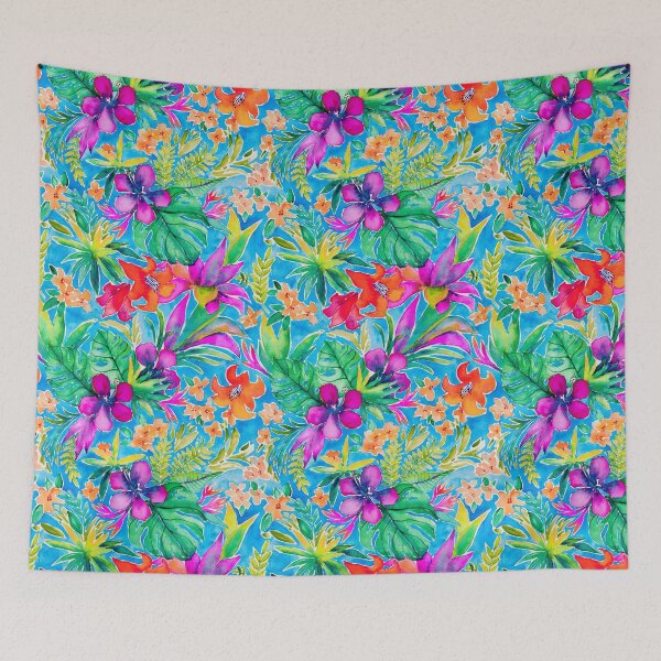 Item preview, Tropical Flowers - Hawaiian Garden designed and sold by Klearwater.