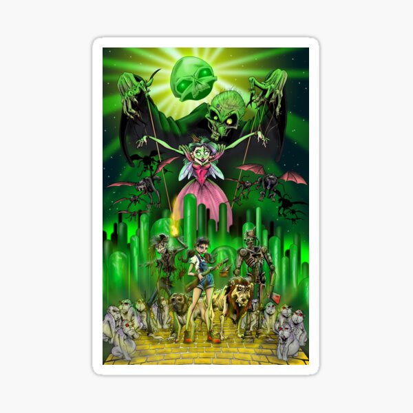 Cursed Land of Oz Sticker