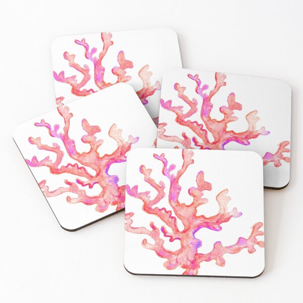 Item preview, Coral Watercolour - Pink designed and sold by killies.