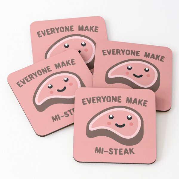 Item preview, Everyone make mi-steak Kawaii Steak designed and sold by KawaiiPark.