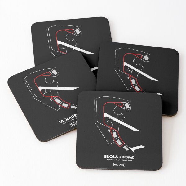 Item preview, EBOLADROME - ENGLAND TRACK MAP 2.0 RED designed and sold by andreanastasio.