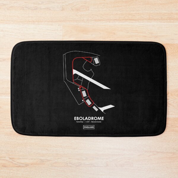 Item preview, EBOLADROME - ENGLAND TRACK MAP 2.0 RED designed and sold by andreanastasio.
