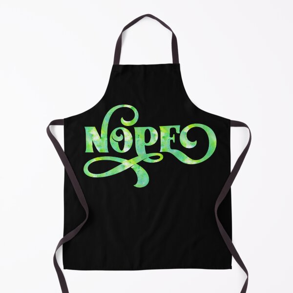Item preview, Fancy Pants Green Watercolor Nope designed and sold by TheBearandBunny.