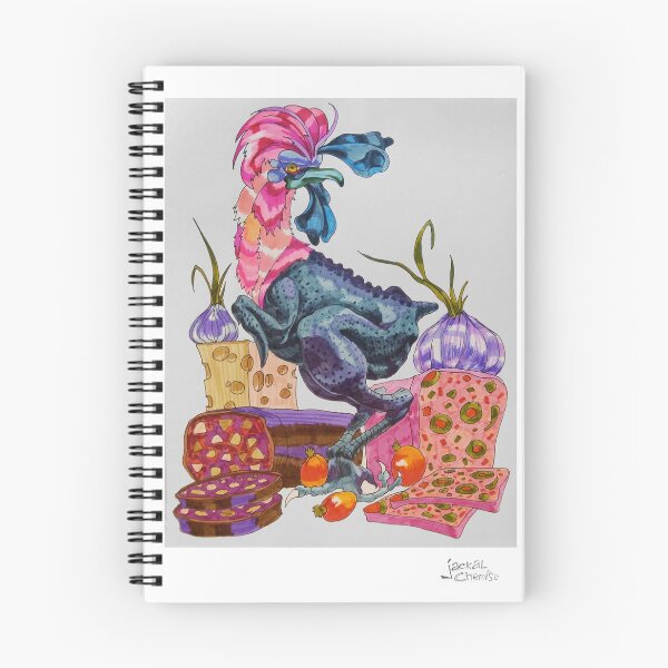 Item preview, Black Silkie Chicken with Olive Loaf and Blood Sausage designed and sold by Michael Jaecks.