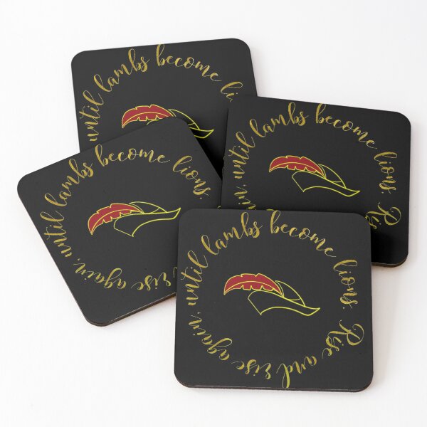 Item preview, Until lambs become lions(Gold foil) designed and sold by faztheartnoob.
