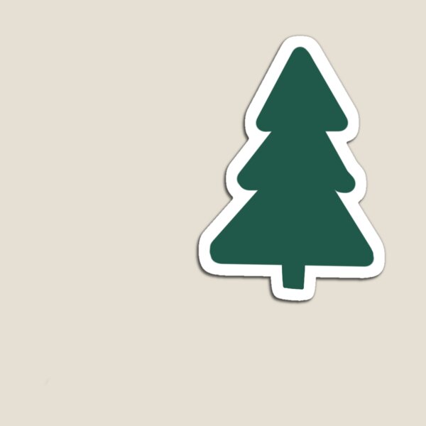 Item preview, arbol de navidad (simple) designed and sold by peachy bubble  designs.
