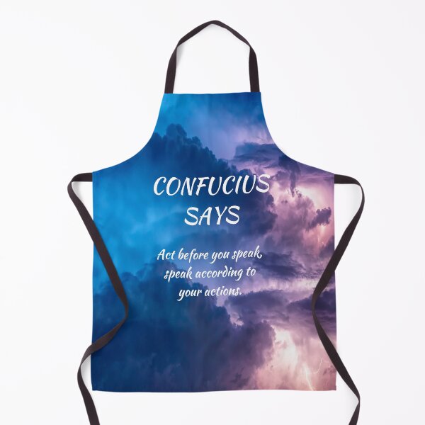 Item preview, Confucius Says Act First designed and sold by starshiporion.
