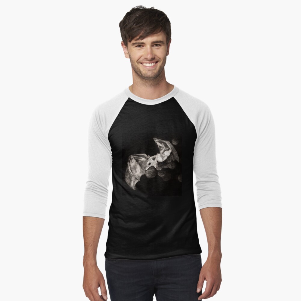 Item preview, Baseball ¾ Sleeve T-Shirt designed and sold by SandDragonPress.