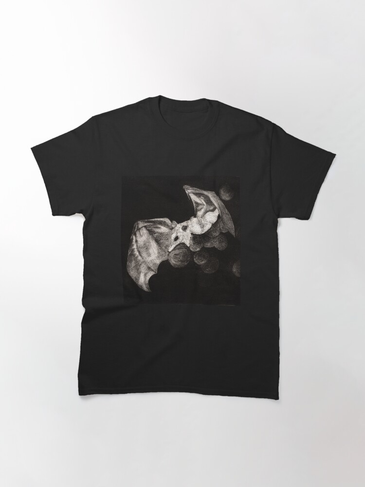 Thumbnail 3 of 7, Classic T-Shirt, Fruit Bat designed and sold by SandDragonPress.