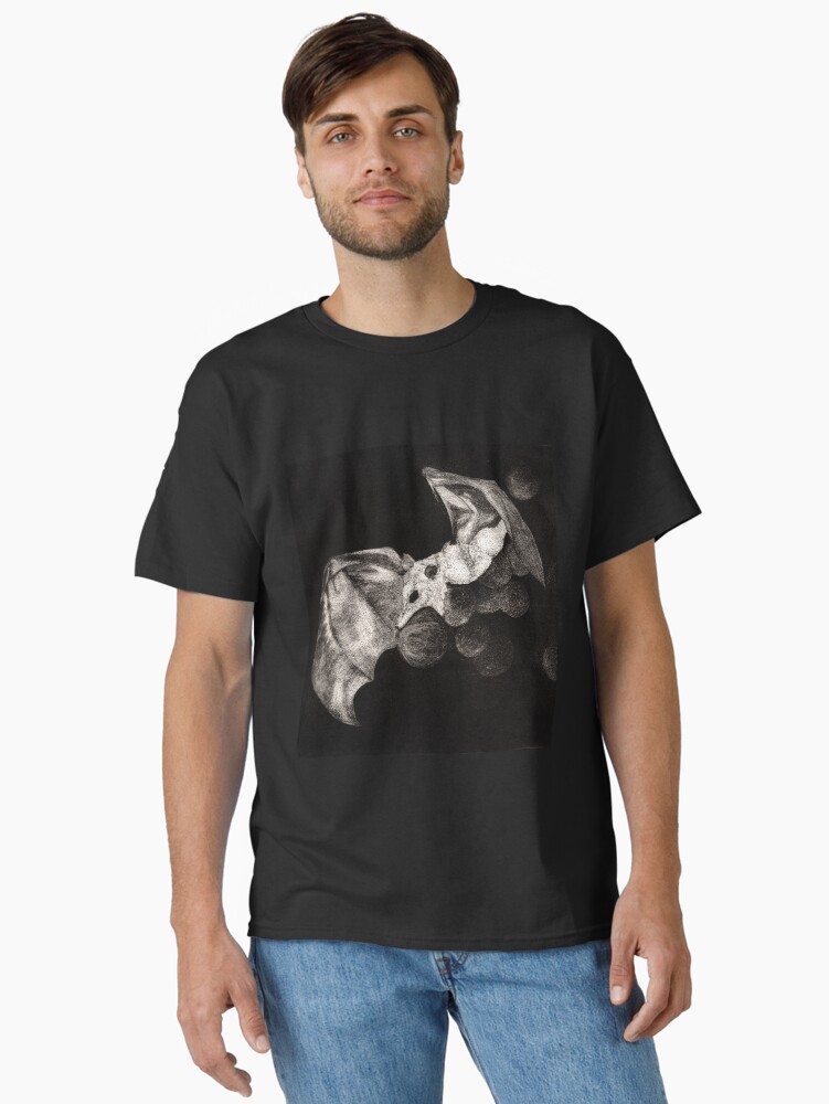 Thumbnail 1 of 7, Classic T-Shirt, Fruit Bat designed and sold by SandDragonPress.