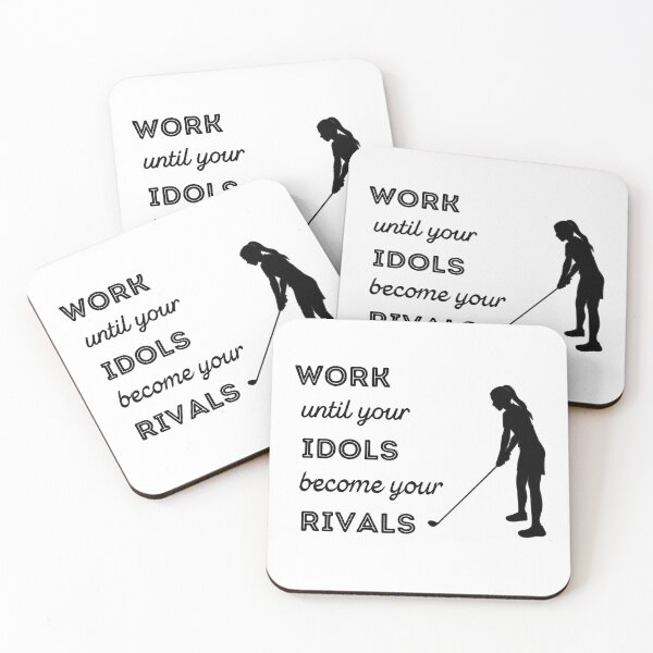 Item preview, Golf: Work until your idols become your rivals designed and sold by TheGreenGoat.