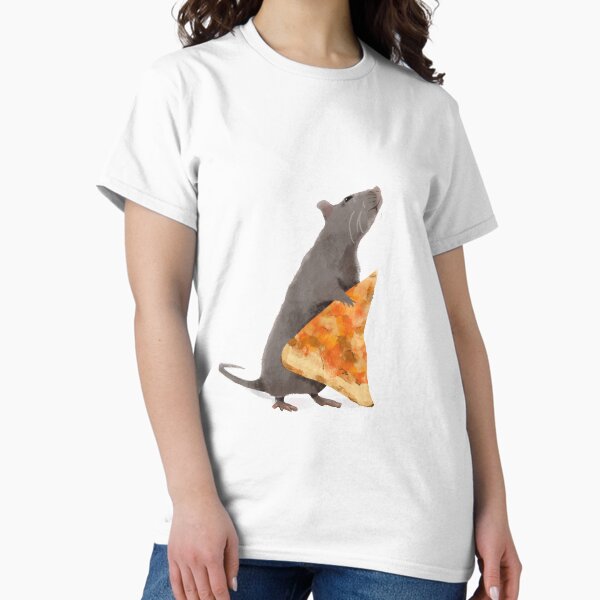 Item preview, Pizza Rat (White) designed and sold by flockadoodle.