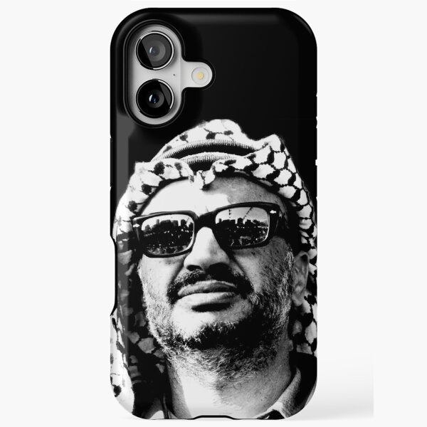 Palestine | Yasser Arafat: Iphone & Samsung Case - Black iPhone Tough Case