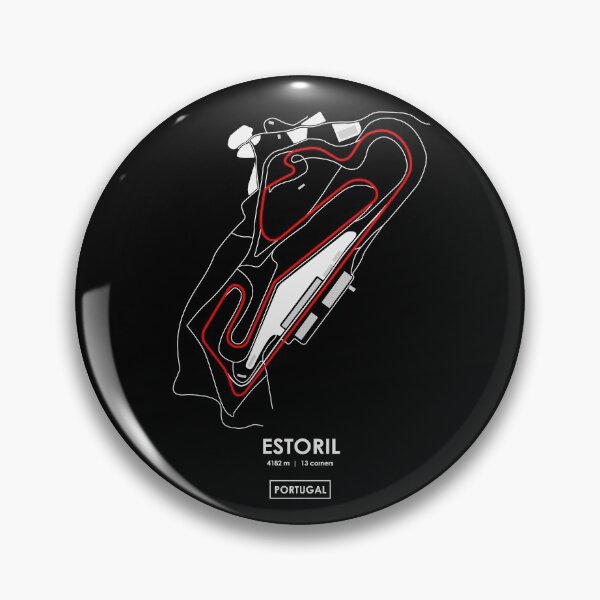Artikelvorschau, ESTORIL - PORTUGAL TRACK MAP 2.0 ROT entworfen und verkauft von andreanastasio.