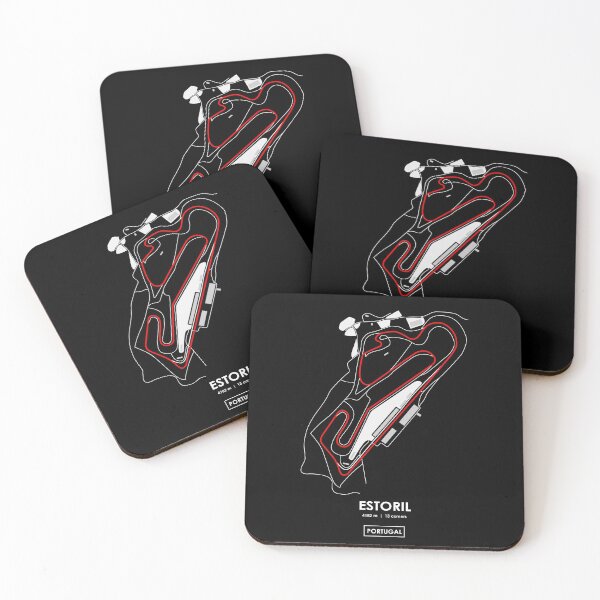 Item preview, ESTORIL - PORTUGAL TRACK MAP 2.0 RED designed and sold by andreanastasio.
