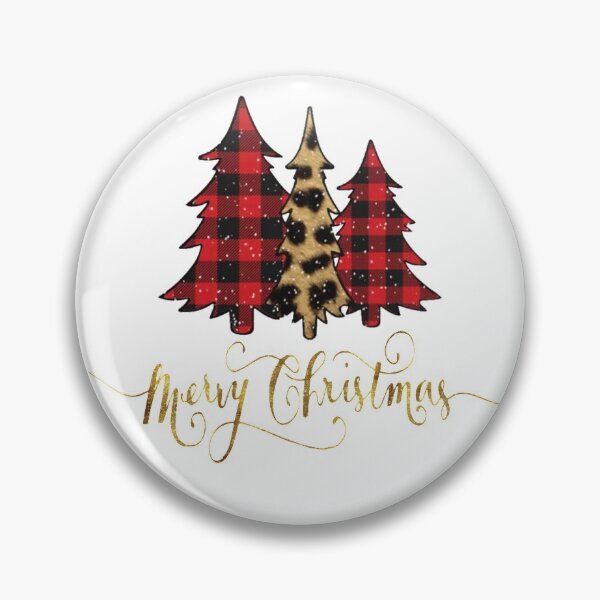 Artikelvorschau, Buffalo Plaid und Animal Print Weihnachtsbaum Frohe Weihnachten Design entworfen und verkauft von Juliano-Designs.
