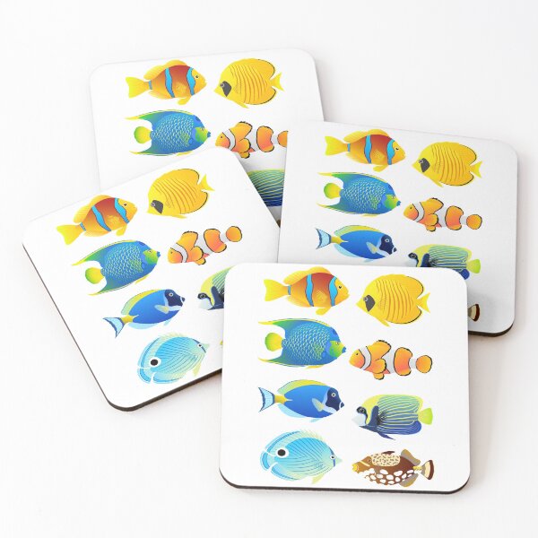 Item preview, Marine Fish Pattern designed and sold by killies.