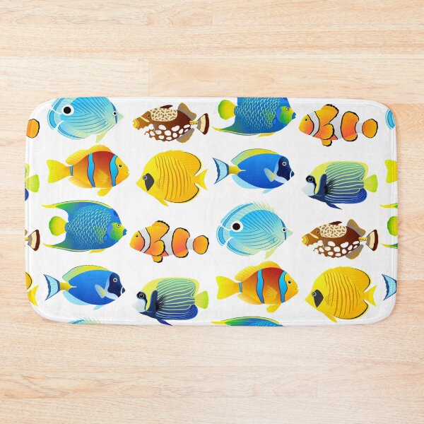 Item preview, Marine Fish Pattern designed and sold by killies.
