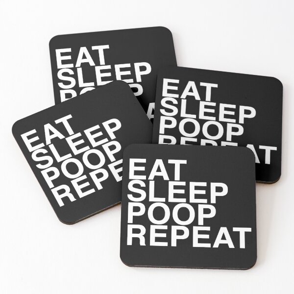 Item preview, Eat. Sleep. Poop. Repeat. designed and sold by Primotees.