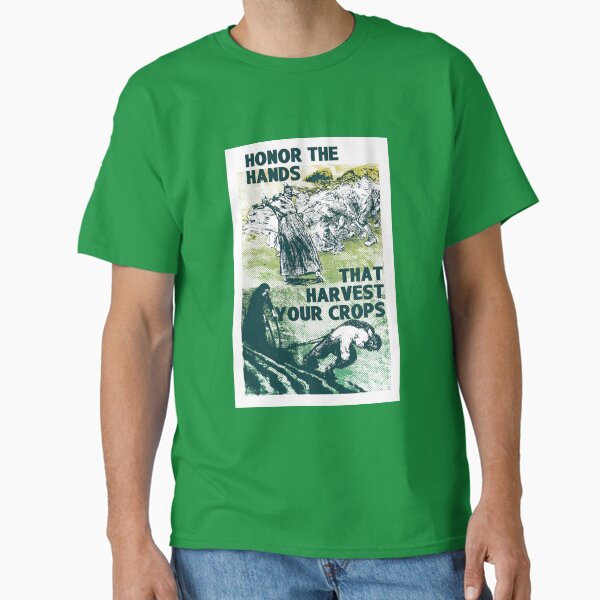 Item preview, Honor the Hands That Harvest Your Crops designed and sold by Mallory Lucas.