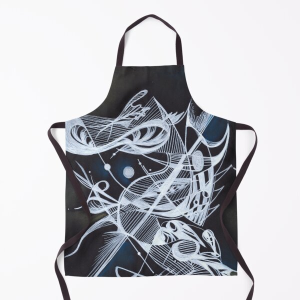 Item preview, Pulled Apart - Abstract White Ink Design designed and sold by CeinwenGobert.